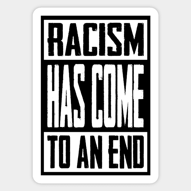 RACISM Sticker by kangmasJoko12